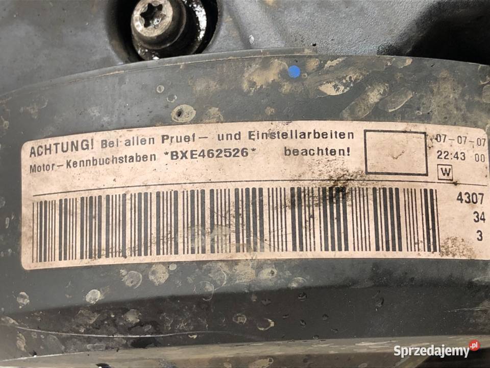 SILNIK VW 19 105 BXE 0709 GOLF V