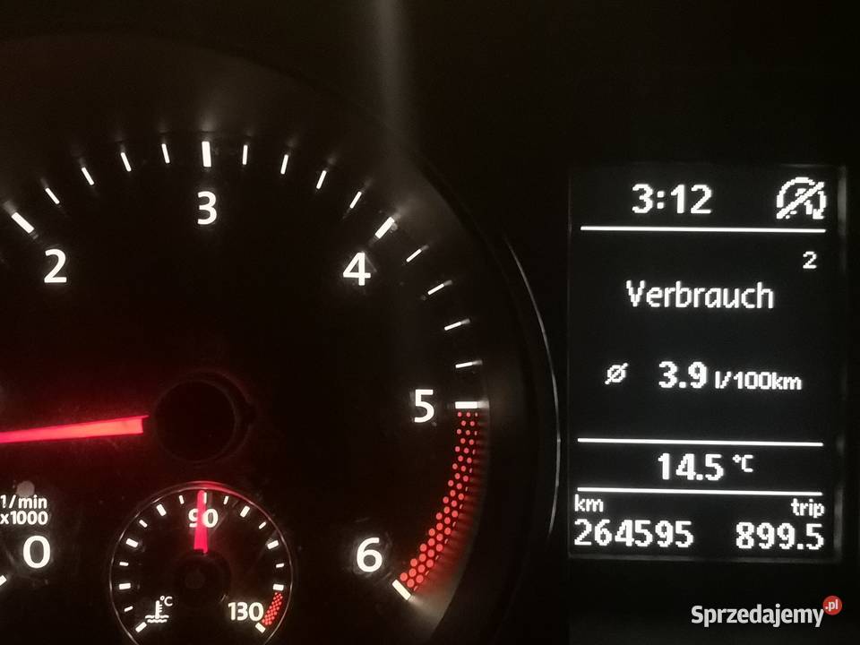 Golfi VI 16 Highline 36l100 nowe sprzęgłoEGR 1wł Lublin