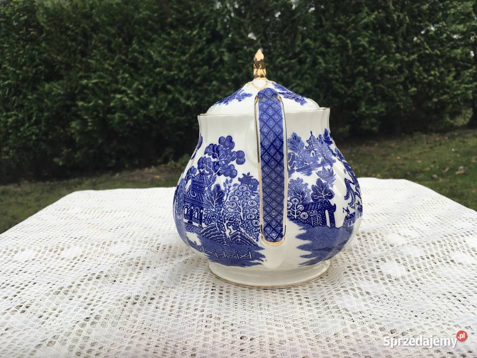 Czajnik Sadler Blue Willow Vintage Anglia małopolskie Kraków