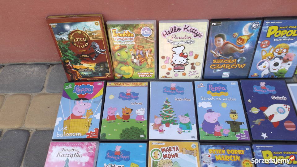Zestaw bajek na dzieci całość Możliwa wysyłka Filmy Grodziczno sprzedam
