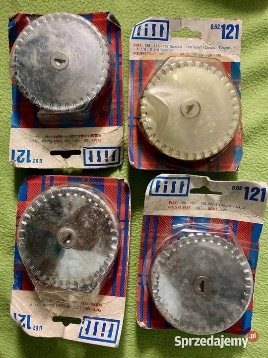 NOWY Korek chromowany Fiat 126p