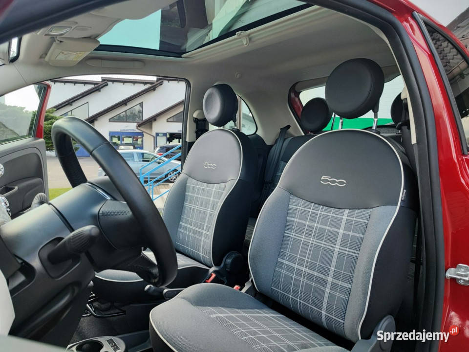Fiat 500 12 8V Lounge 55 t pełny serwis I 2007 69KM Ustroń sprzedam