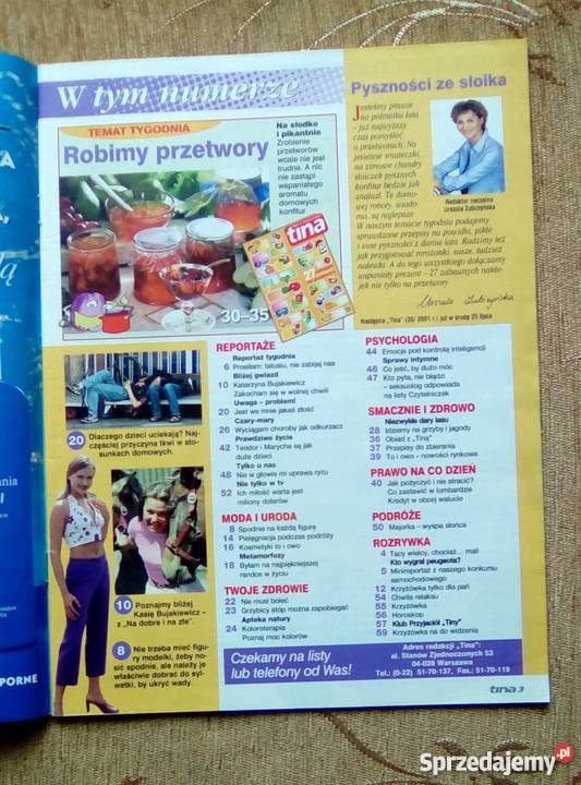 TINA CO JEŚĆ BY DUŻO MÓC Kultura i Rozrywka lubelskie Piszczac