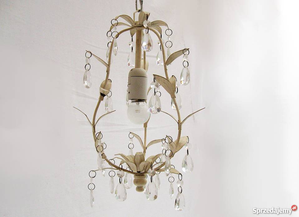 Lampa wisząca kryształki Szczecinek