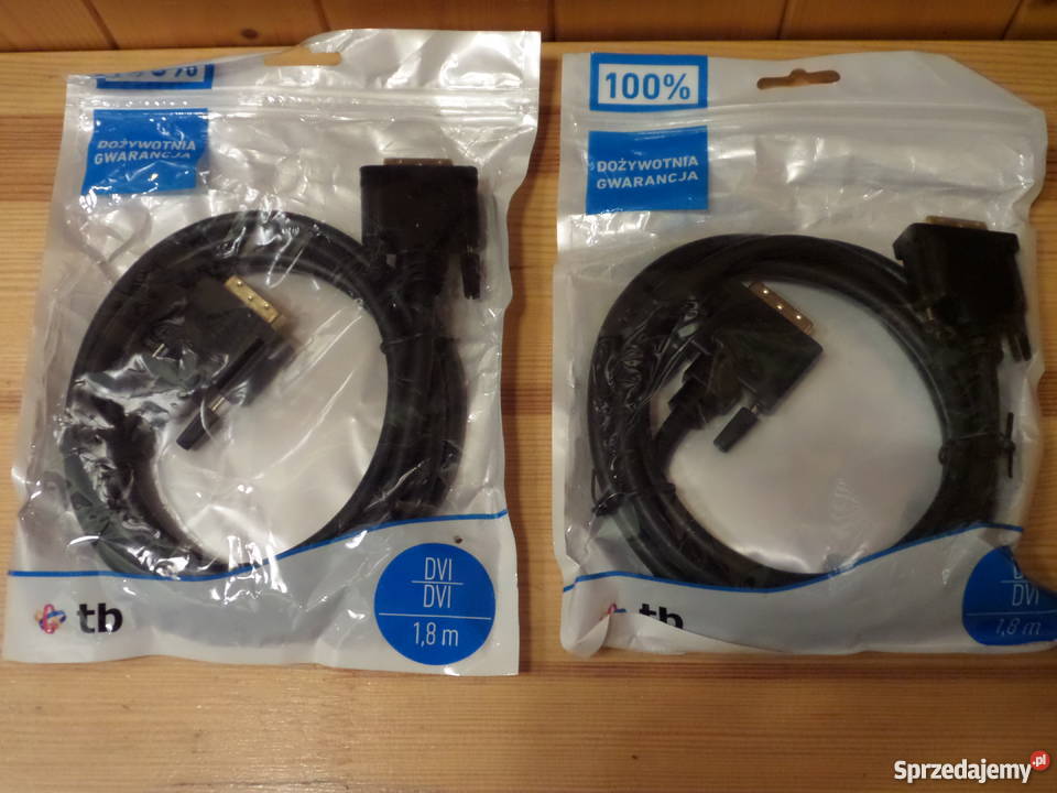 Kabel DVI DVI 241 Dual Link 18m full HD kable, taśmy, przedłużacze Pozostałe mazowieckie Warszawa