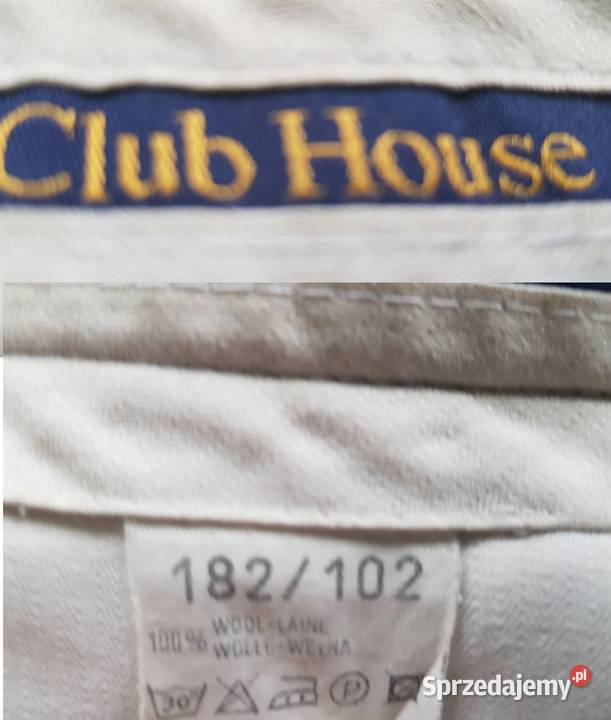 XL spodnie męskie wełniane eleganckie wizytowe Kielce