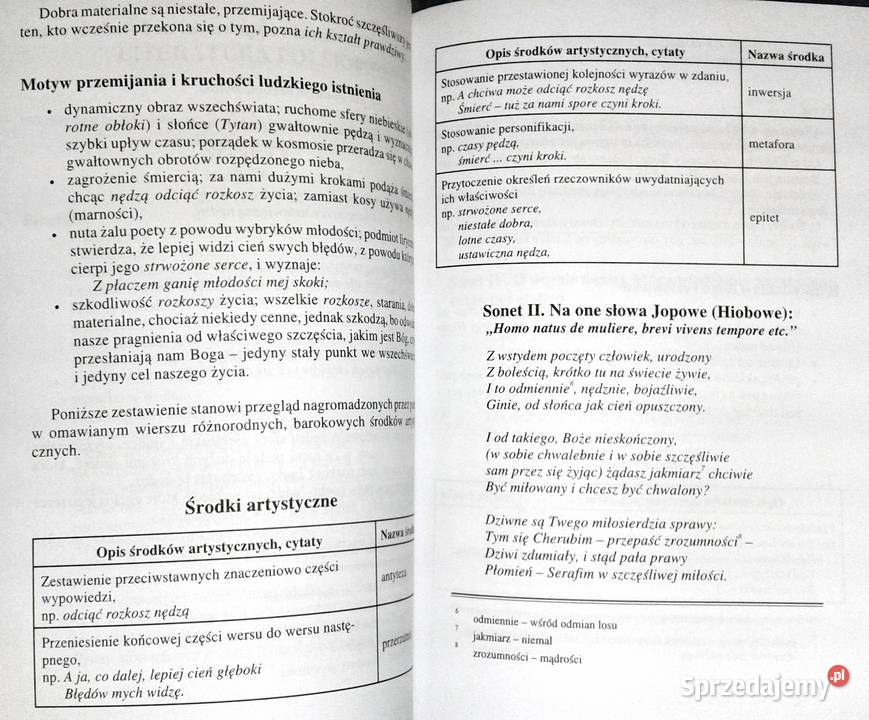 Barok Streszczenia problematyka Teresa Nowacka Chełm