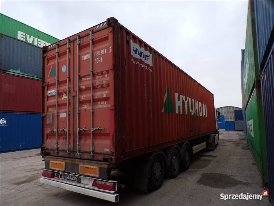 PROMOCJA Kontener morski magazynowy 40HC używany Katowice