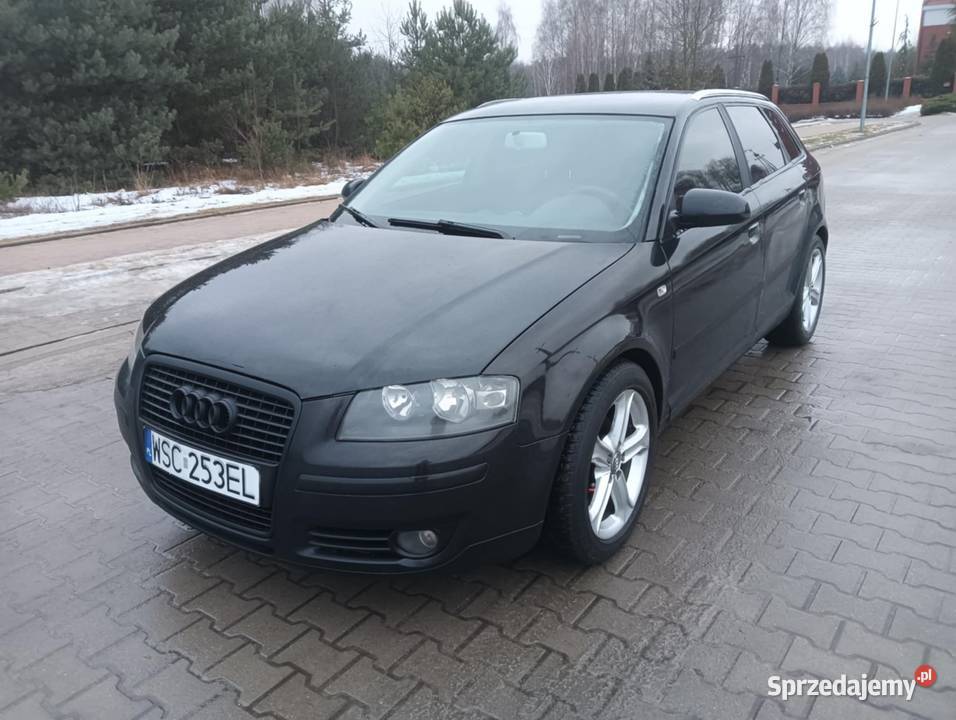 Audi a3 8p Sportback 20 tdi navi alcantara sline centralny zamek Sochaczew