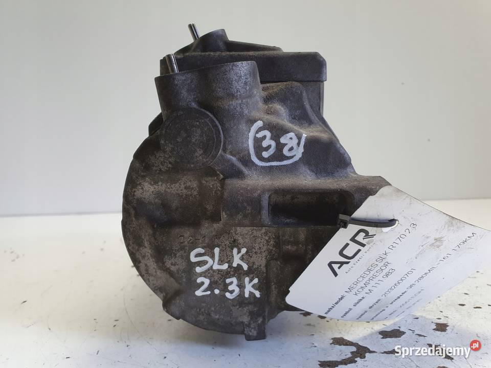 SPRĘŻARKA KLIMATYZACJI Mercedes SLK 23 K Chełm sprzedam