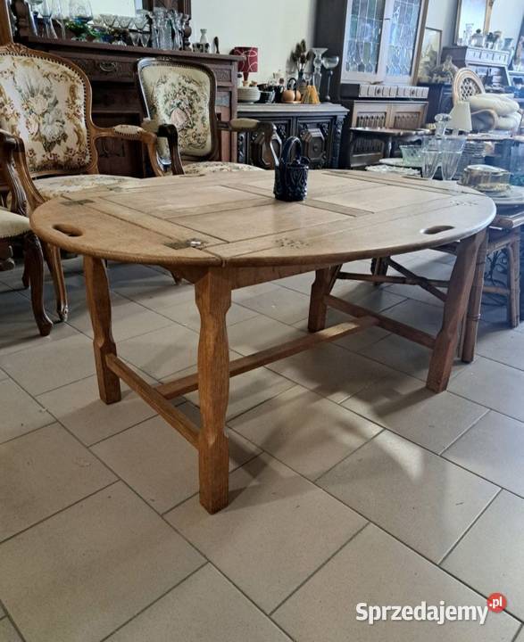 Duński stolik kawowy z tacą Nowy Dwór Gdański