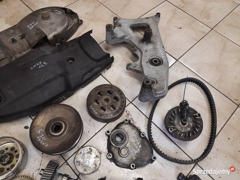 Yamaha XMAX 125 silnik części głowica cylinder dolnośląskie Jelenia Góra sprzedam