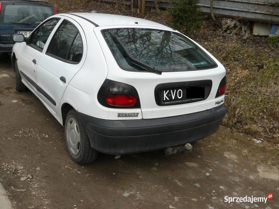 Zderzak tylny Renault Megane I 9603 hatchback osobowe małopolskie Kraków sprzedam