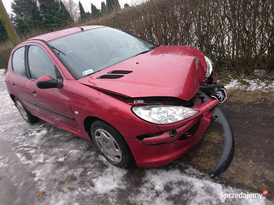 Peugeot 206 14 HDI 2006 lift 170kkm uszkodzony zachodniopomorskie Goleniów