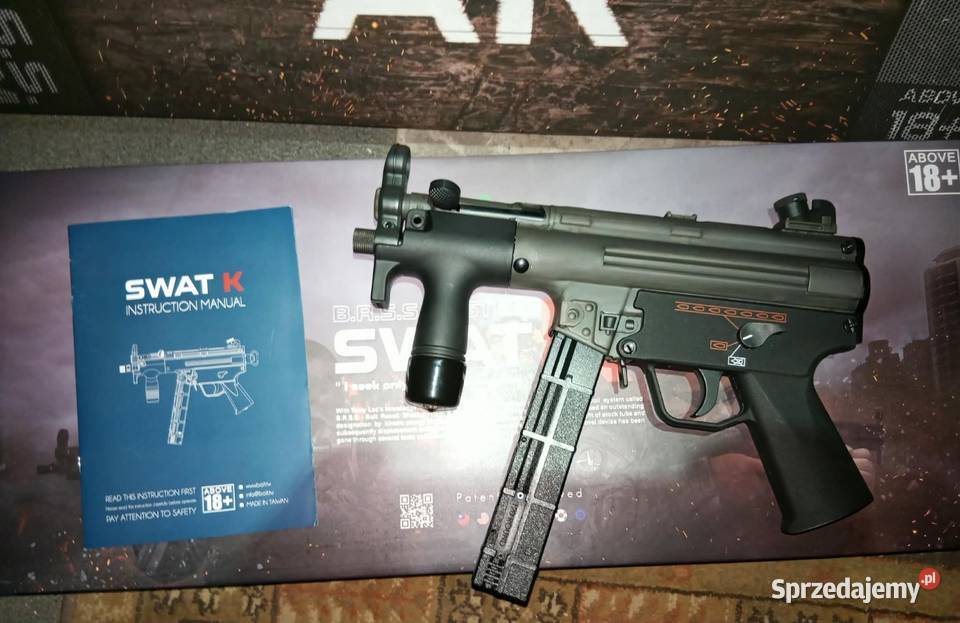 Replika ASG MP5 Swat K CQB blowback Stal Bolt sprzedam