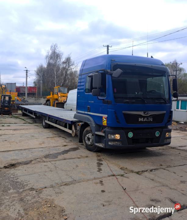 MAN TGL przyczepa Gniotpol Bielsko-Biała