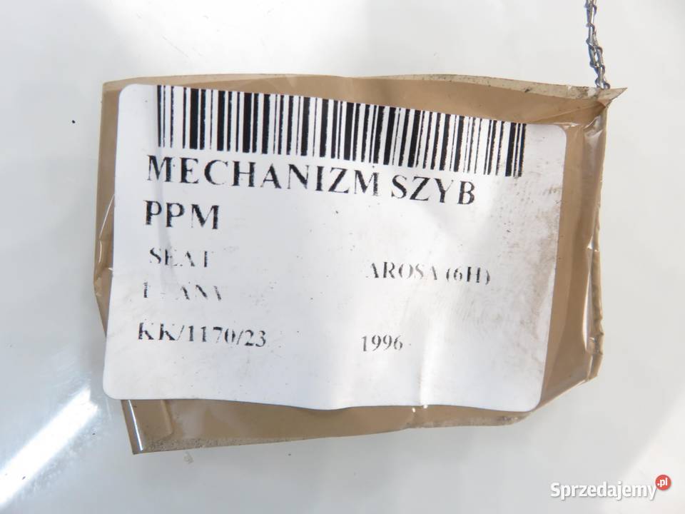 PODNOŚNIK SZYBY PRAWY PRZEDNI SEAT AROSA osobowe