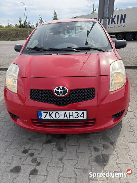 Toyota Yaris Rok produkcji 2007 zachodniopomorskie Koszalin