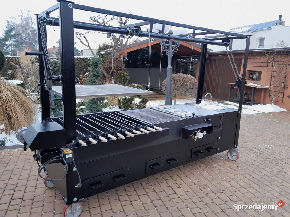 Gastronomiczny grill cateringowy węglowy wielkopolskie Damasławek