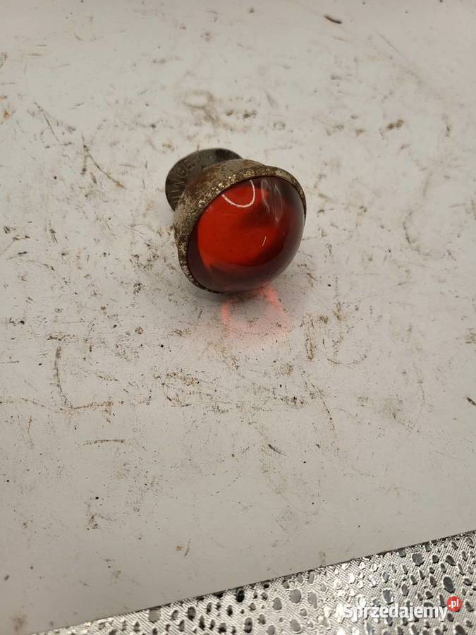 ODBLASK KOCIE OKO SZKLANE STARE SYGNOWANE OPEL Rybnik