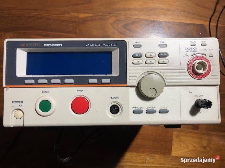 Tester napięcia udarowego GPT9801 Pozostałe Elektronika