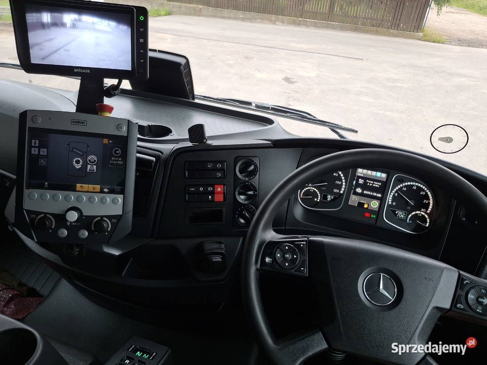 MercedesBenz Atego 1523 Zamiatarka EURO 6 PM10 ASR (kontrola trakcji) Sierakowice