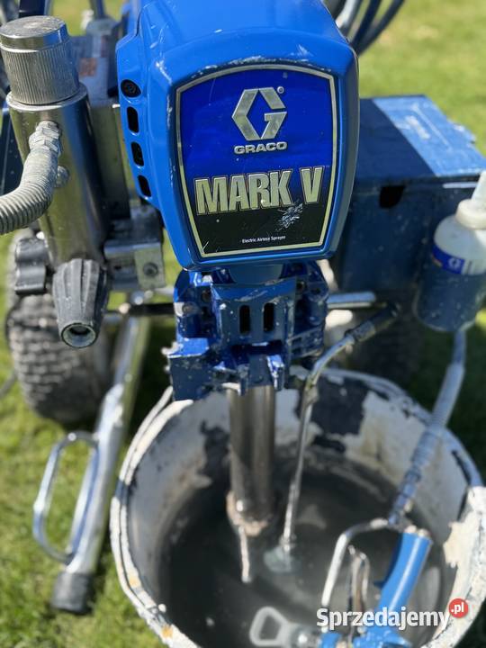 Graco Mark V agregat malarskotynkarski zbiornik