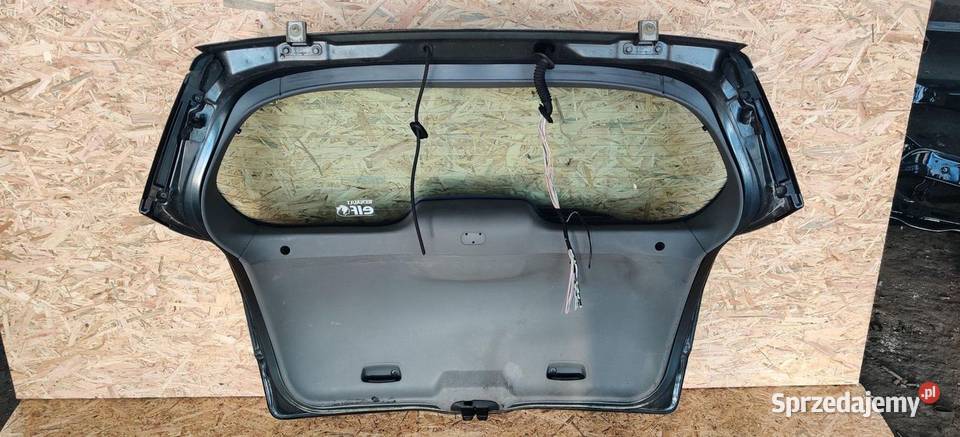 TYLNA KLAPA BAGAŻNIKA TYŁ SZYBA POKRYWA RENAULT osobowe