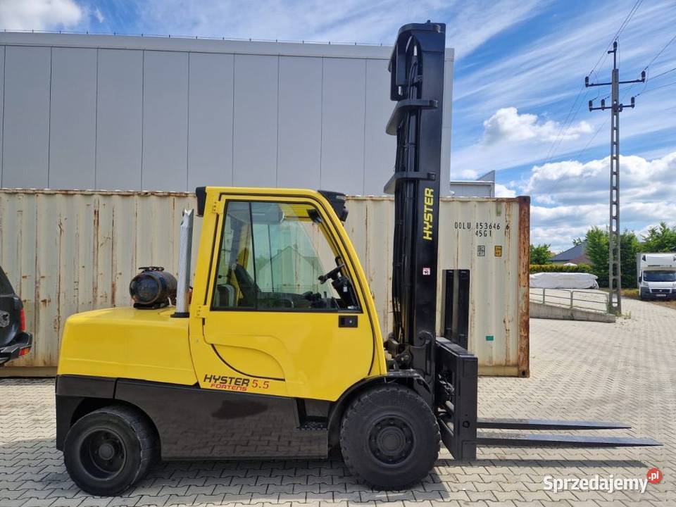 Wózek widłowy HYSTER H55FT LPG 55 tony Stary Sącz