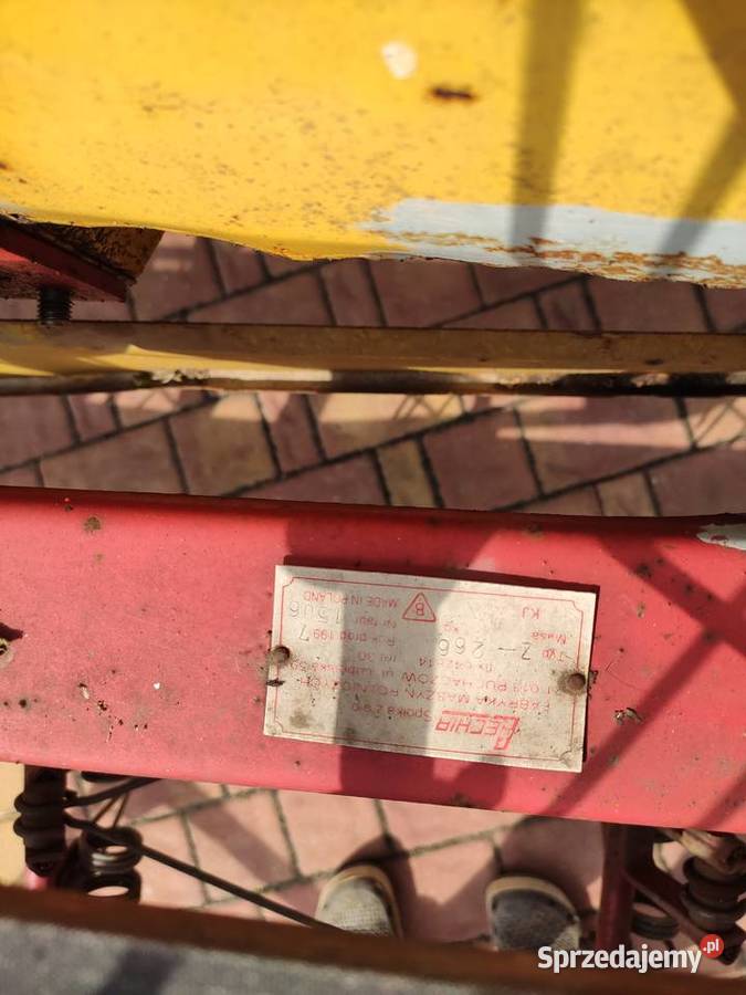 Przetrzasarka zgrabiarka pasówka taśmówka 3 Iłża