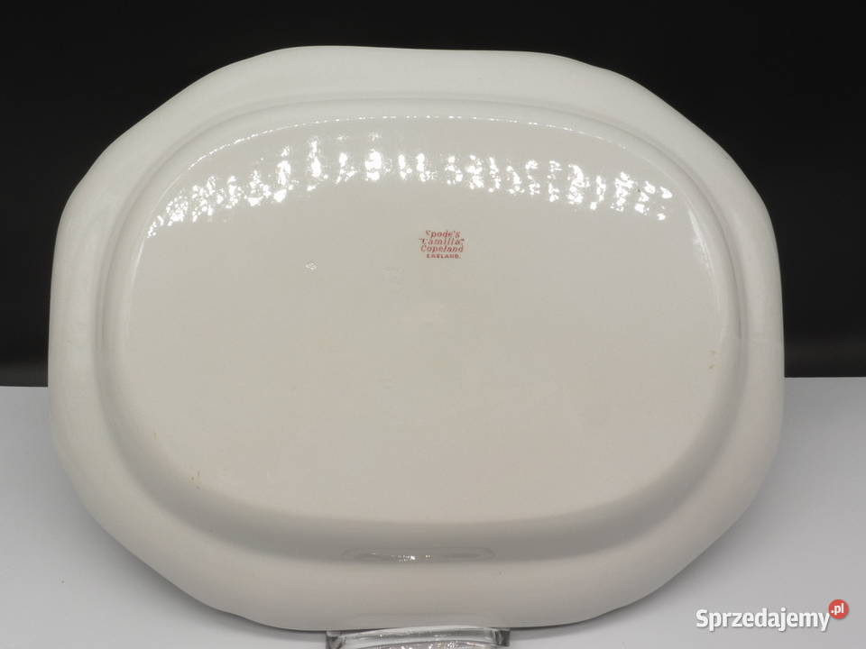 Antyczny duży półmisek SPODE Pink Camilla Porcelana i szkło sprzedam