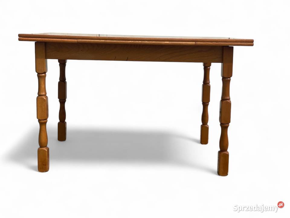 Stół dębowy prostokątny rozkładany