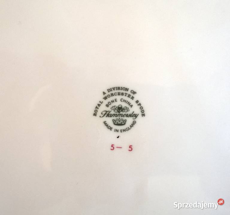 Talerz Porcelanowy Dekoracyjny Royal Worcester Radom