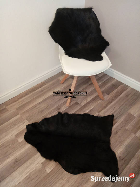 Skóra z Kozy Czarna Skóry Kozie Naturalne Szaflary