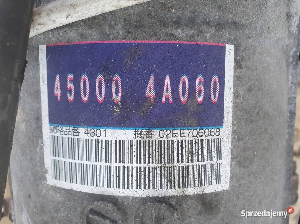 AUTOMATYCZNA SKRZYNIA BIEGÓW Hyundai H1 H100 25 Skrzynie biegów manualne Rudka