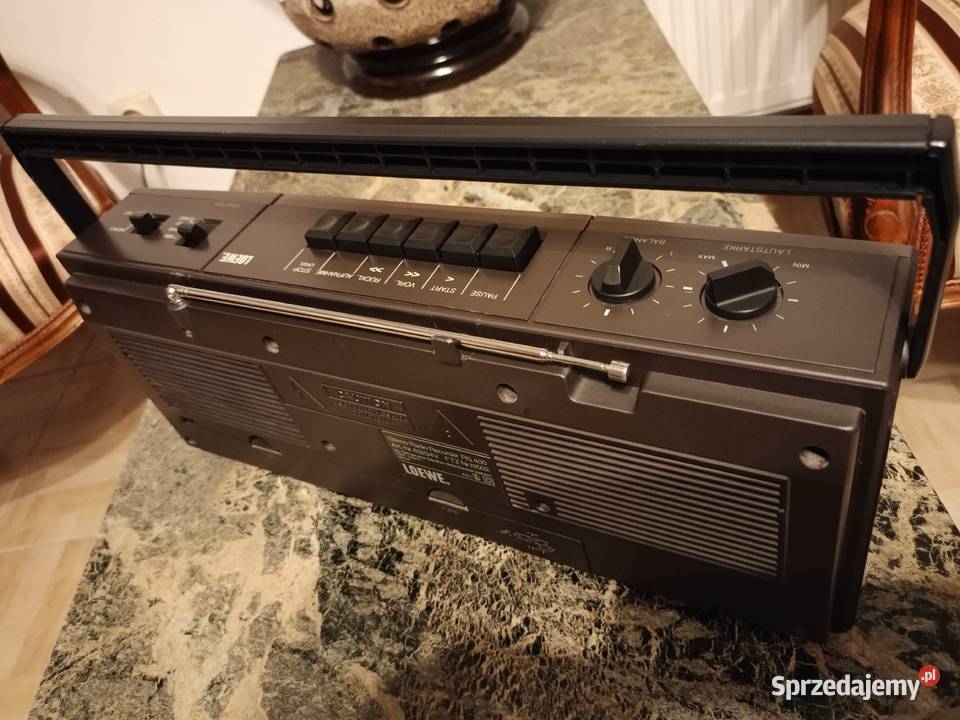 Zabytkowy Radiomagnetofon LOEWE RS 400 NRD Drawski Młyn