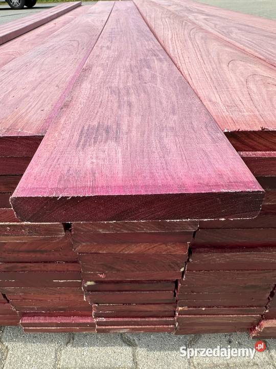 DESKA TARASOWA EGZOTYCZNA AMARANTPURPLE HEART Prusice