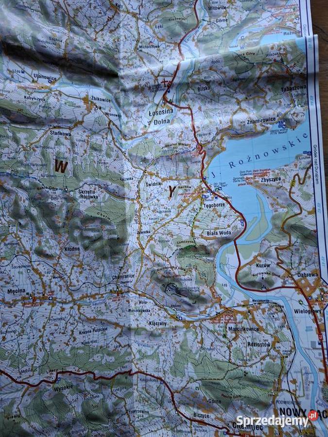Beskid Wyspowy 1 60 000 mapa turystyczna Compass