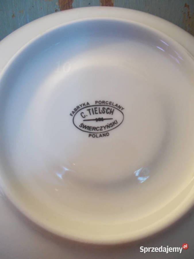Eleganckie TalerzykiPorcelana CTielschVintage Szczecin