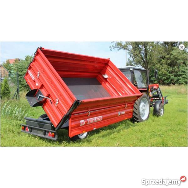 Przyczepa jednoosiowa dwuosiowa tandem METALFACH Przyczepy i naczepy Rogóźno