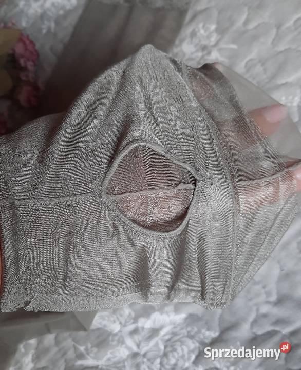pończochy szare FF szew key hole Moda i Styl Warszawa