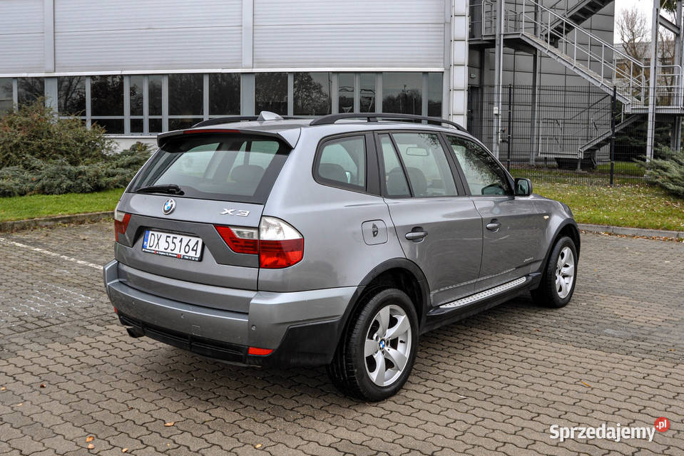BMW X3 2008 r Automat Skóry xDrive Lift Wrocław