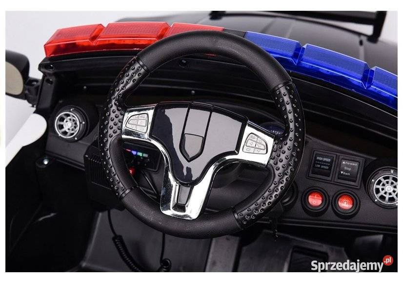 BAWIBUS Auto samochód na akumulator POLICJA Myszków