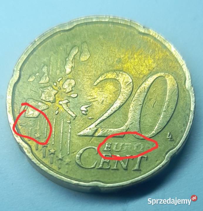 20 euro cent 2002 wlochy dolnośląskie Wrocław