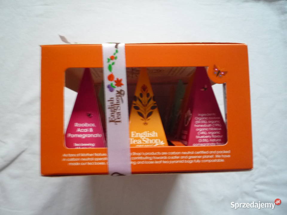 English Tea Shop Herbata Bio Super 12 piramidek Szczecin