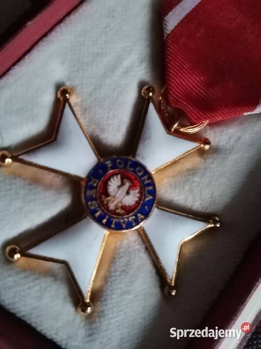Stary medal Polonia Restituta Krzyż Kawalerski Siemianowice Śląskie