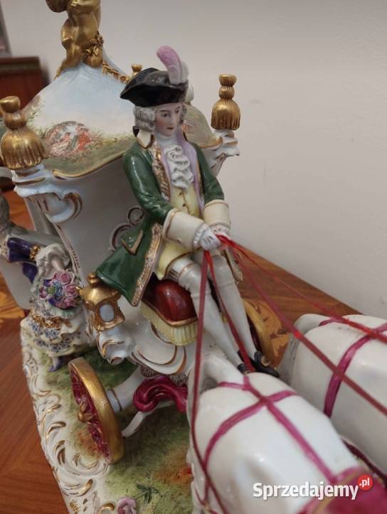 Scheibe Alsbach Porcelanowa Karoca z Figurkami Radom sprzedam