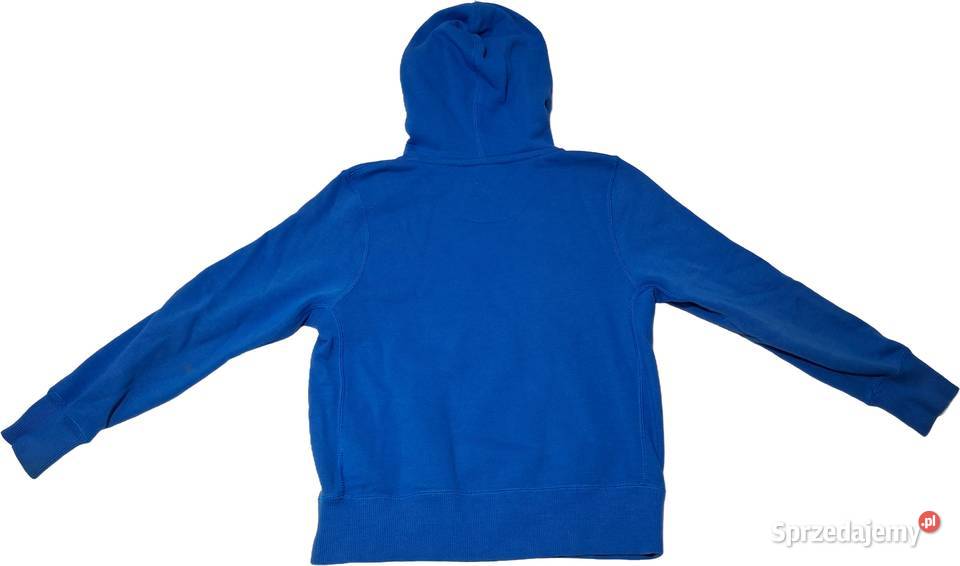 Bluza z kapturem niebieska 116128 Nike Odzież chłopiec śląskie