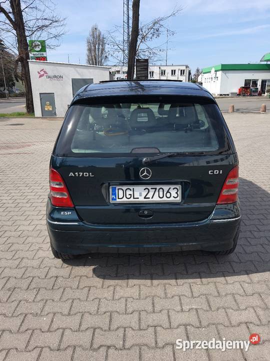 MercedesBenz Klasa A Mercedes A Klasa A170L Long immobilizer Głogów