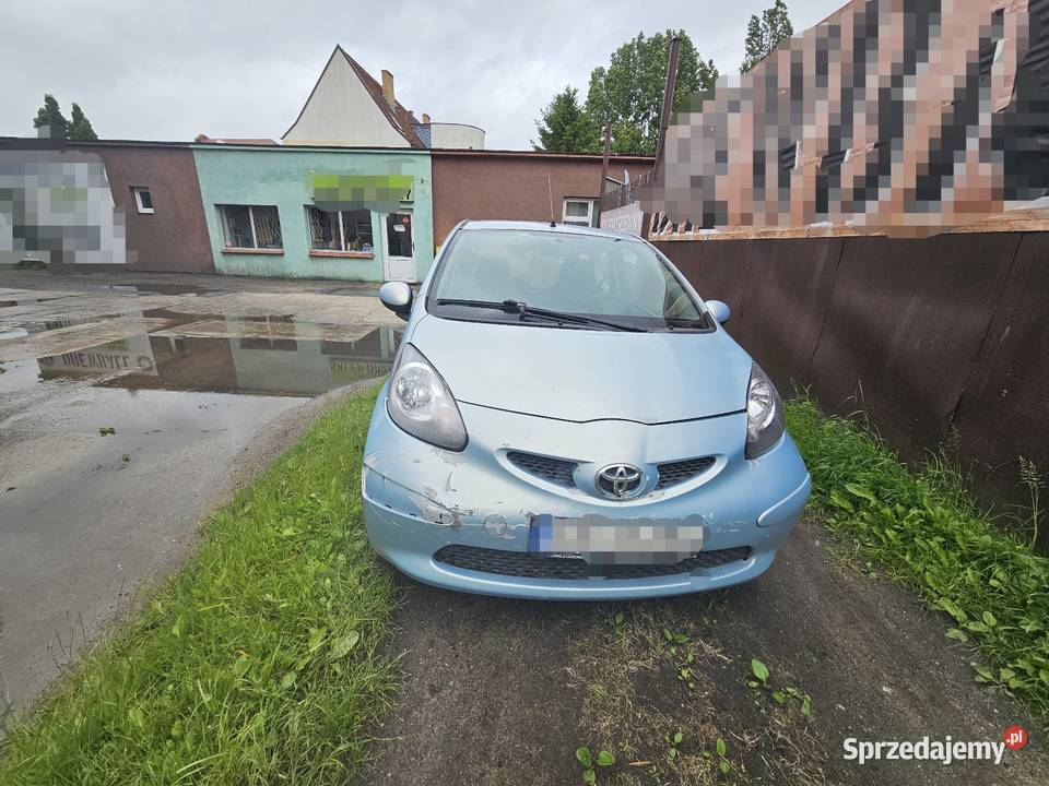 Toyta Aygo 2007 r 10 benzyna idealna na pierwsze Koszalin